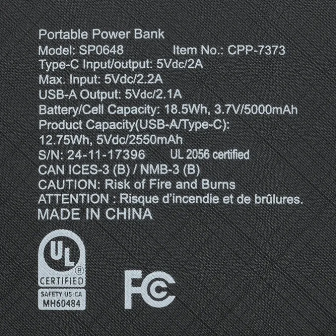 Cork Boost Power Bank - 5000 mAh