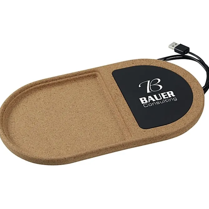 Cork Wireless Charging Catch All - 24 hr