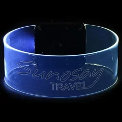 Cosmic Multicolor LED Bracelet - Laser Engraved