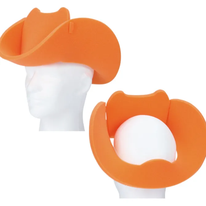 Cowboy Hat Pop Up Foam Visor