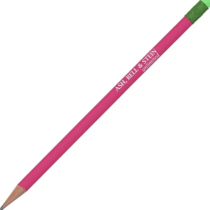Create A Pencil - Neon Green Eraser