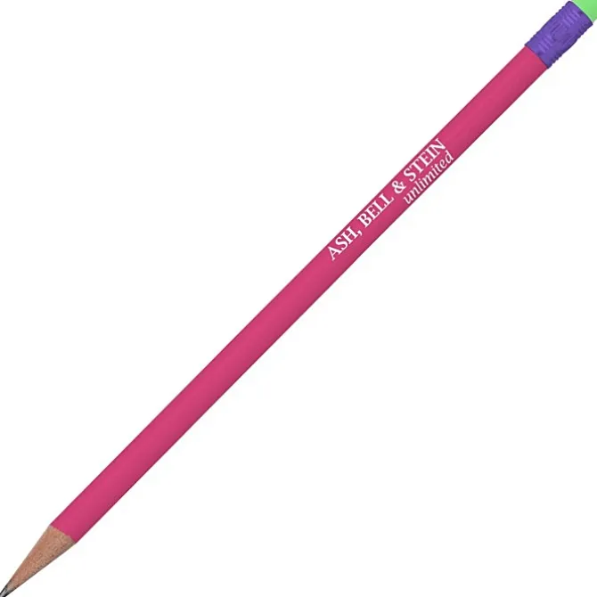 Create A Pencil - Neon Green Eraser
