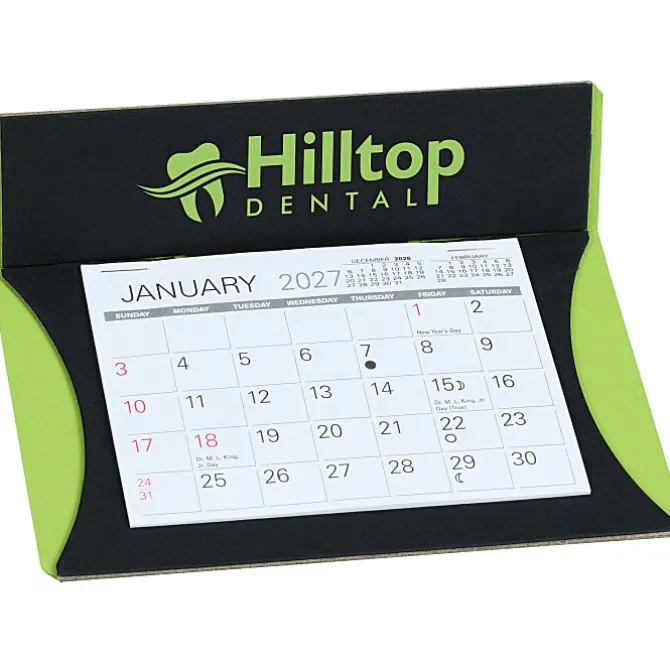 Crescent Desk Calendar