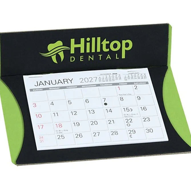 Crescent Desk Calendar