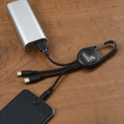 Cruise Carabiner Charging Cable - Light-Up Logo