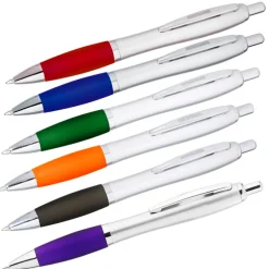 Curvy Pen - Silver Brights - Gel