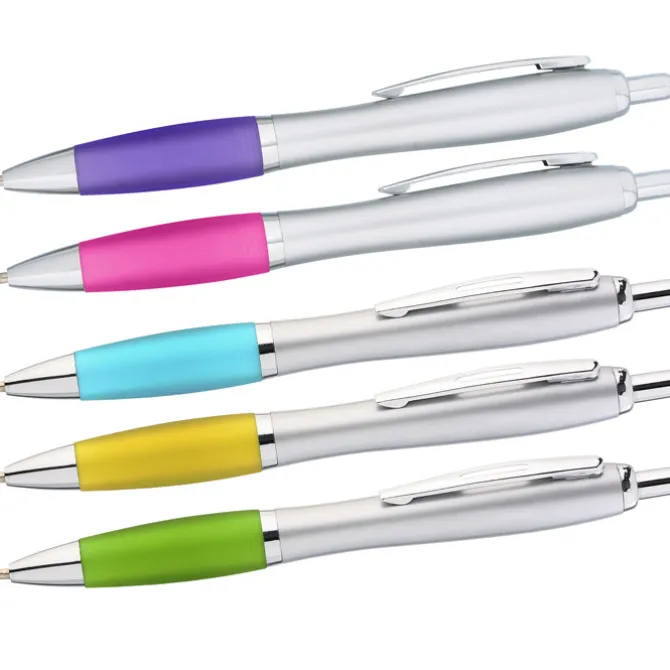 Curvy Pen - Silver Fresh