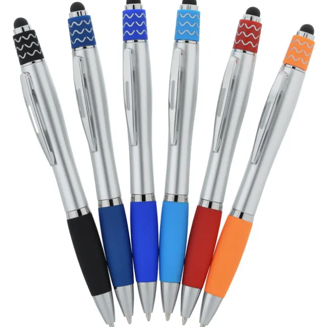 Curvy Spinner Stylus Twist Pen