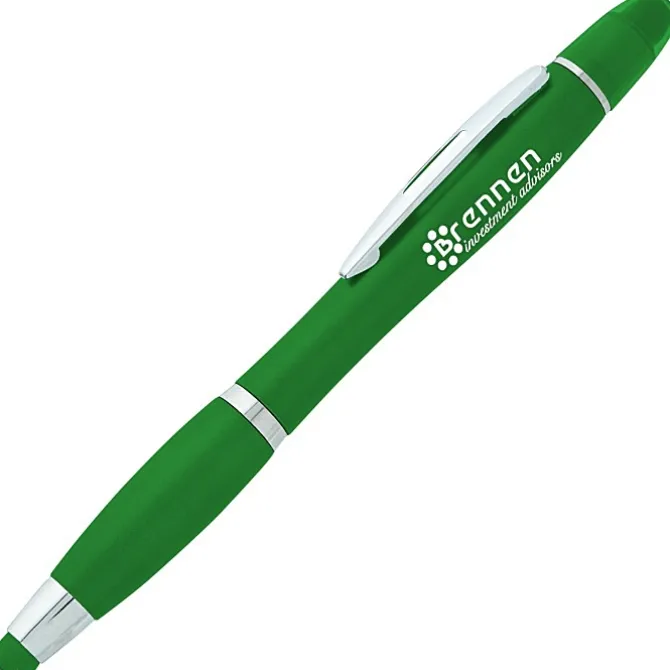 Curvy Stylus Twist Pen/Gel Highlighter - 24 hr