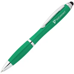 Curvy Stylus Twist Pen - Metallic - 24 hr