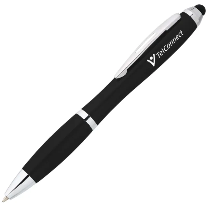 Curvy Stylus Twist Pen - Metallic - 24 hr