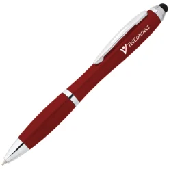 Curvy Stylus Twist Pen - Metallic - 24 hr