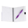 Curvy Top Notebook with Pen