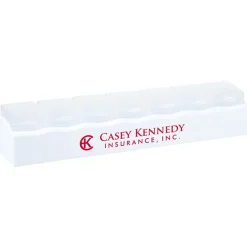 7-Day Pill Box with Removable Compartments - 24 hr