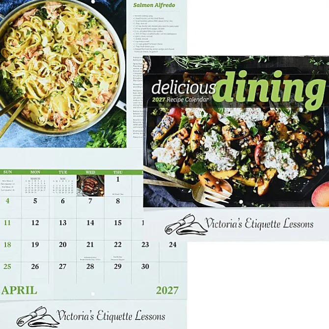 Delicious Dining Calendar - Spiral