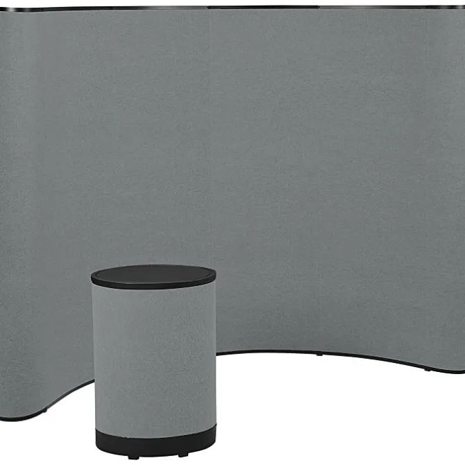 Deluxe Curved Floor Display - 10' - Blank