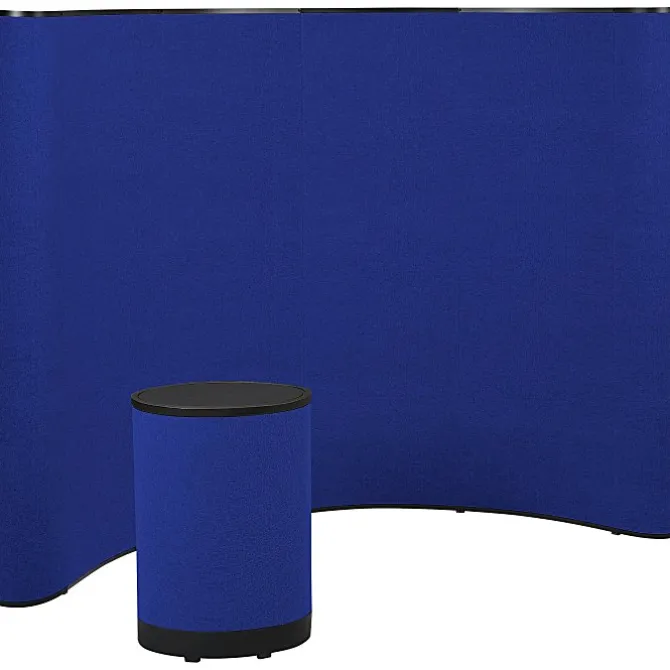 Deluxe Curved Floor Display - 10' - Blank