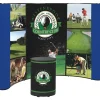 Deluxe Curved Floor Display - 10 feet - Mural Center