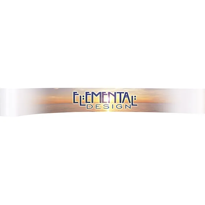 Deluxe Curved Floor Display - 10' - Header - Replacement Graphic
