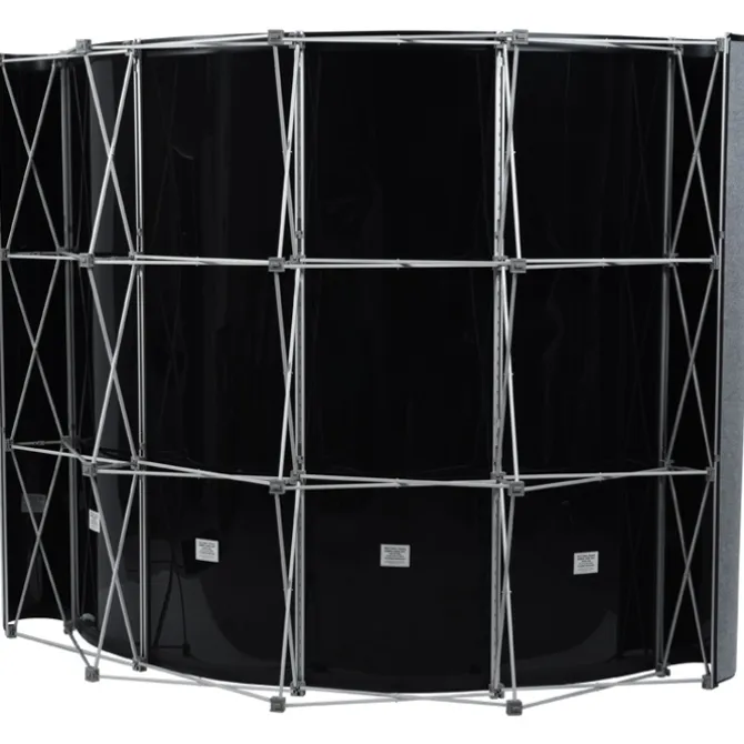 Deluxe Curved Floor Display Kit - Mural Center
