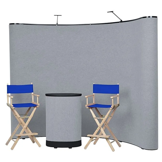 Deluxe Curved Floor Display Kit - Blank