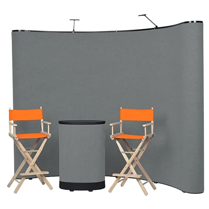 Deluxe Curved Floor Display Kit - Blank