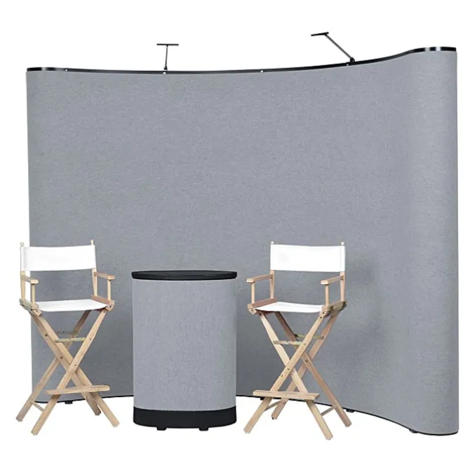 Deluxe Curved Floor Display Kit - Blank