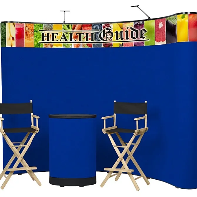 Deluxe Curved Floor Display Kit - Header