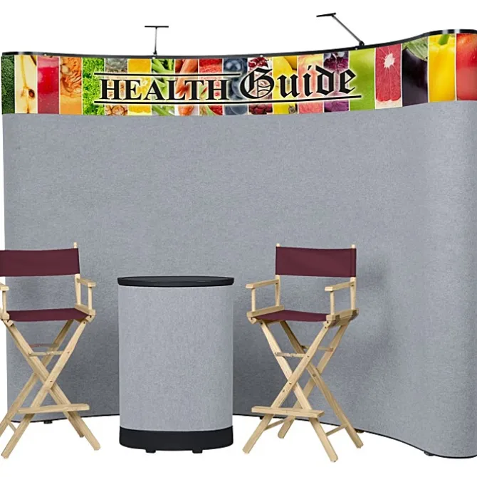 Deluxe Curved Floor Display Kit - Header