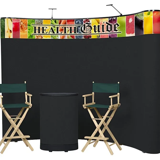 Deluxe Curved Floor Display Kit - Header