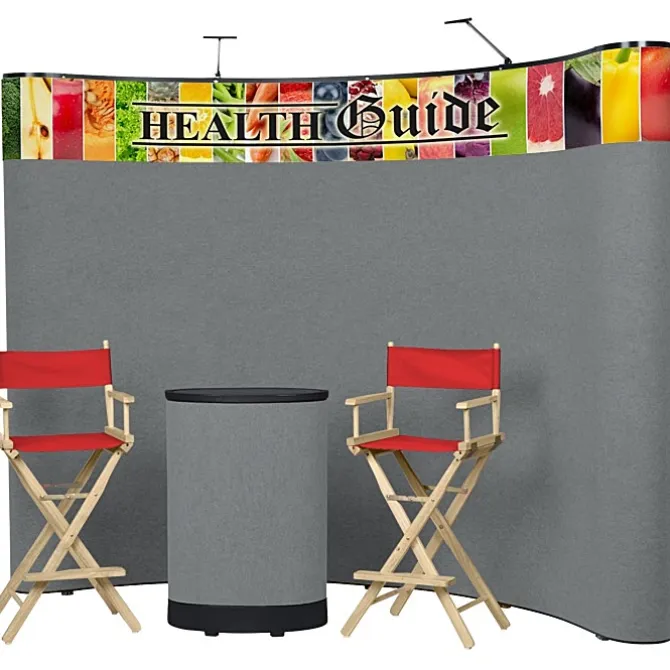 Deluxe Curved Floor Display Kit - Header
