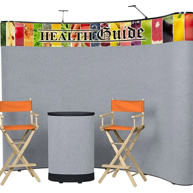 Deluxe Curved Floor Display Kit - Header
