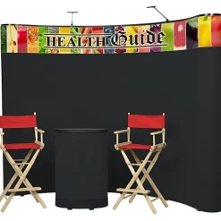 Deluxe Curved Floor Display Kit - Header