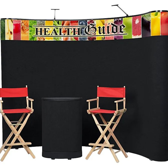 Deluxe Curved Floor Display Kit - Header