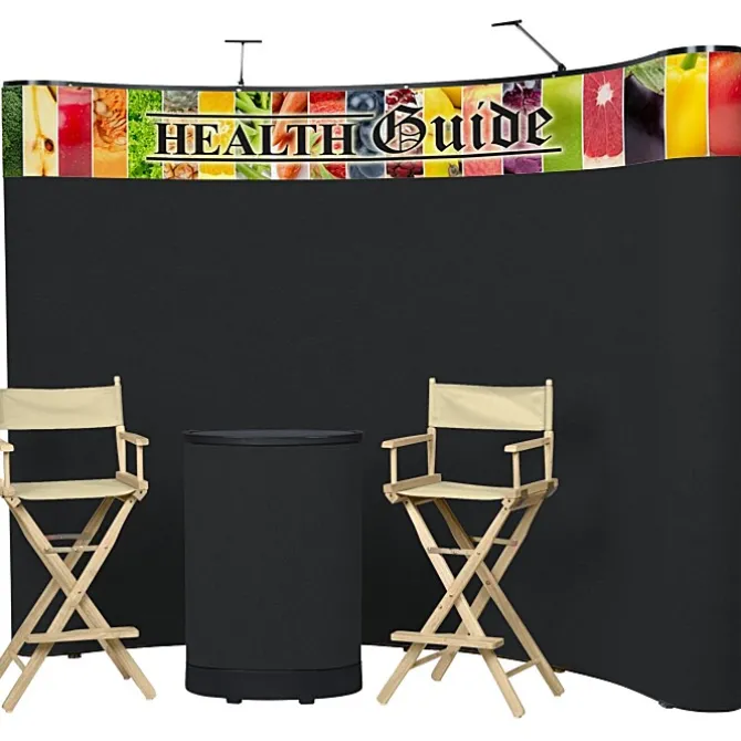 Deluxe Curved Floor Display Kit - Header