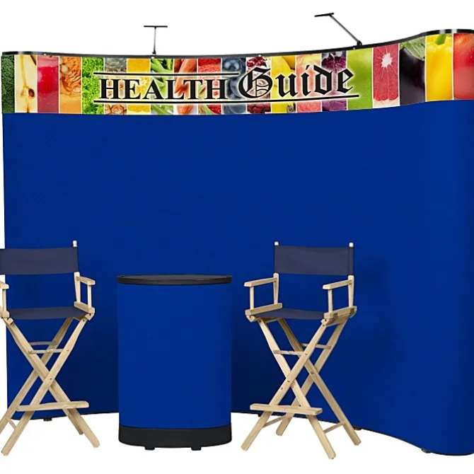 Deluxe Curved Floor Display Kit - Header