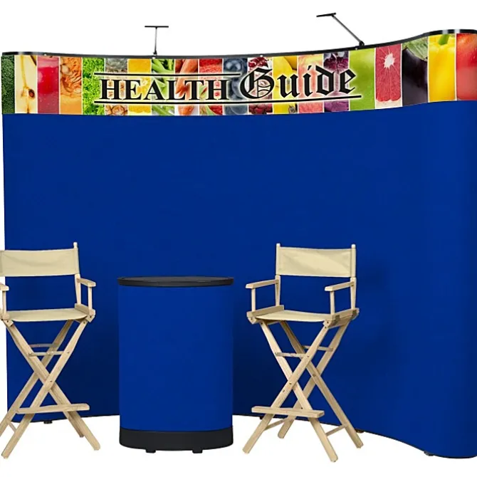 Deluxe Curved Floor Display Kit - Header