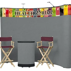 Deluxe Curved Floor Display Kit - Header