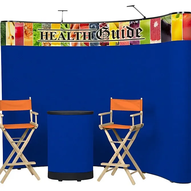 Deluxe Curved Floor Display Kit - Header