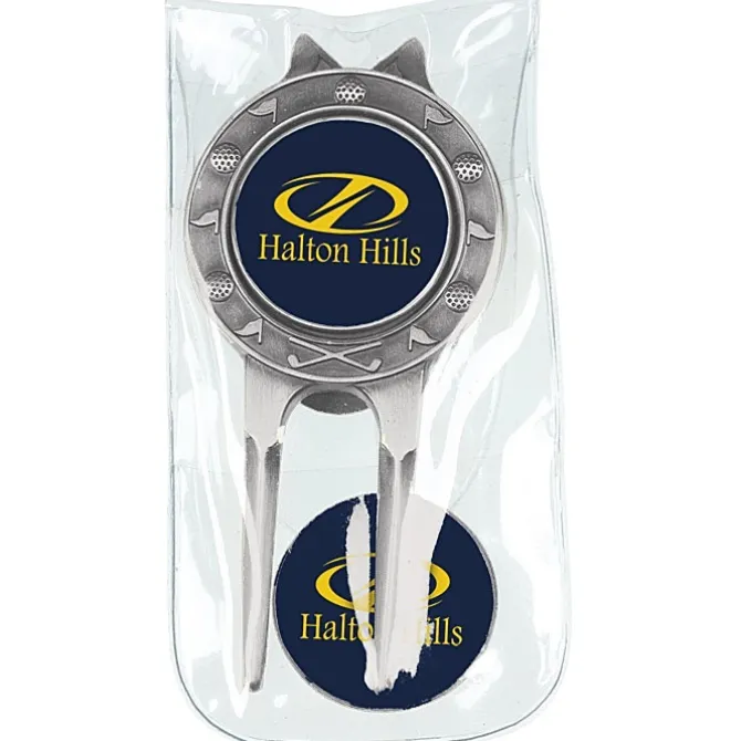 Deluxe Divot Tool and Marker Set