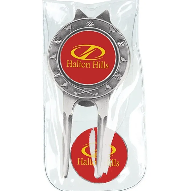 Deluxe Divot Tool and Marker Set