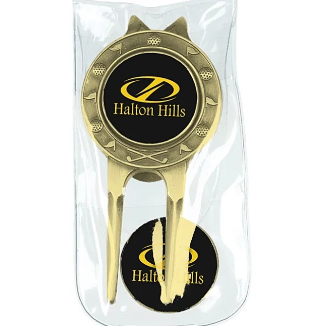 Deluxe Divot Tool and Marker Set