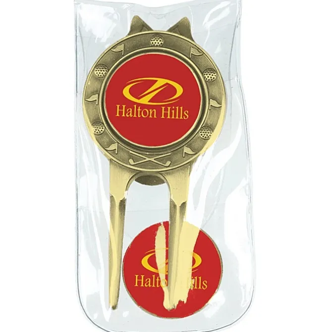 Deluxe Divot Tool and Marker Set