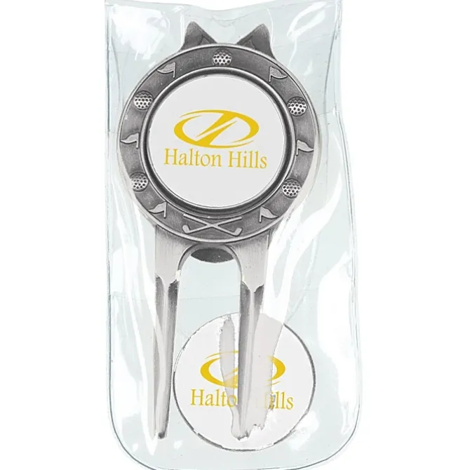 Deluxe Divot Tool and Marker Set