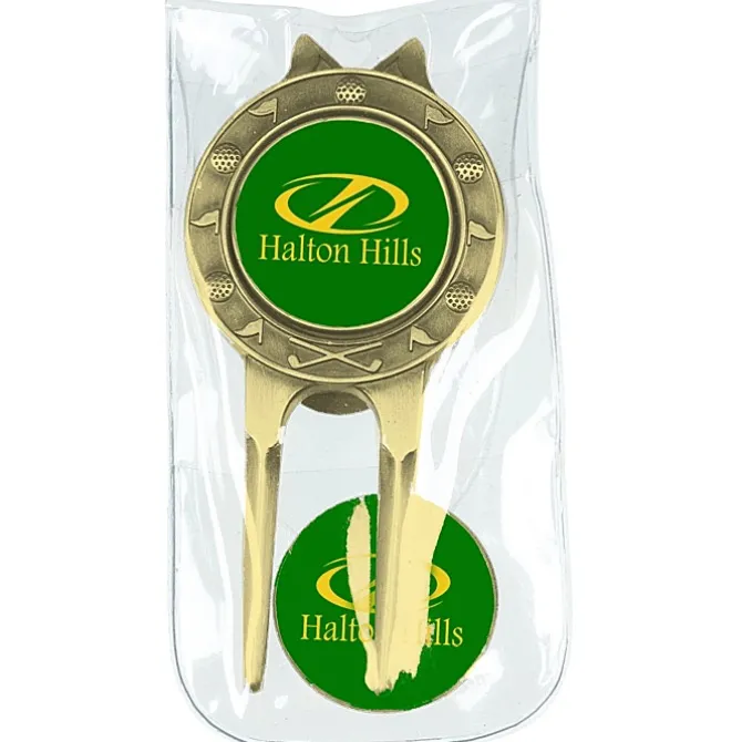 Deluxe Divot Tool and Marker Set
