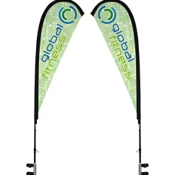 Deluxe 10' Event Tent - Sail Sign Banner - Two Sided