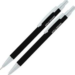 Derby Slim Soft Touch Metal Pen & Mechanical Pencil Set