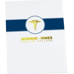 Designer Paper Two-Pocket Presentation Folder - Band