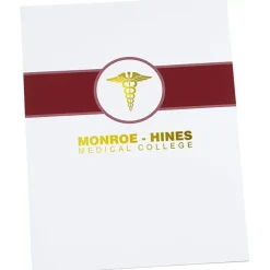 Designer Paper Two-Pocket Presentation Folder - Band