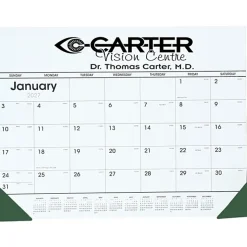 Desk Pad Calendar with Vinyl Corners